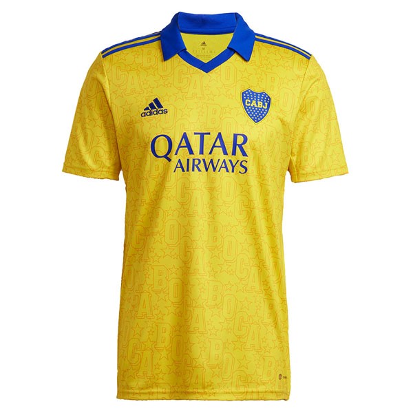 Thailand Trikot Boca Juniors Ausweich 2022-23 Gelb